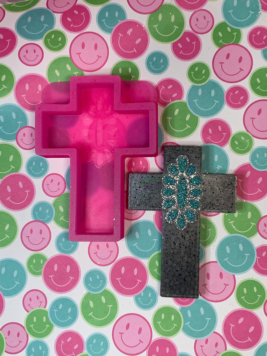 Western Stone Cross Mold