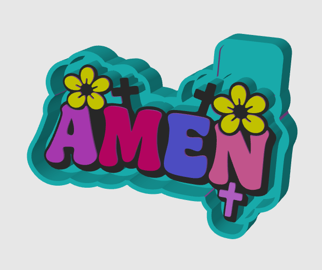 Amen Freshie Mold