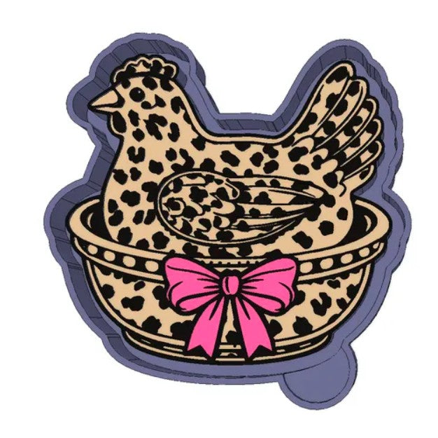 Cheetah Hen Freshie Mold