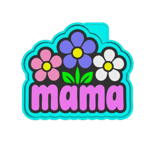 Mama Flowers Freshie Mold