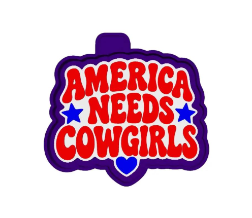America Needs Cowgirls Freshie Mold