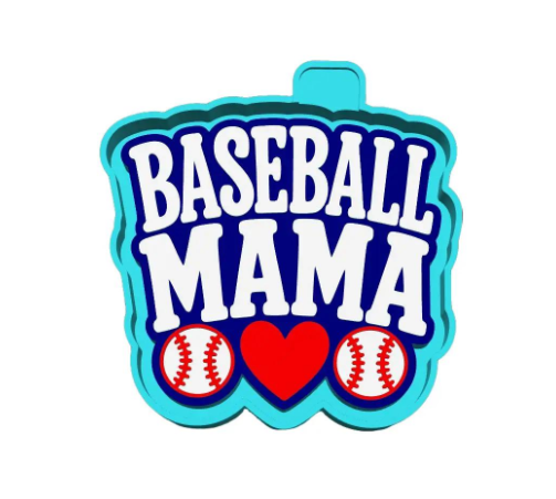 Baseball Mama 2 Freshie Mold