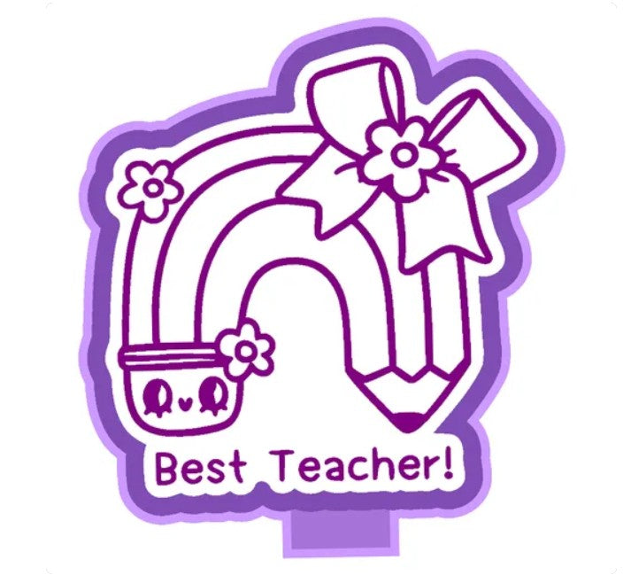 Best Teacher Freshie Mold