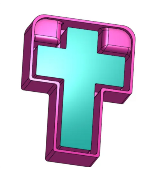 Cross Freshie Mold