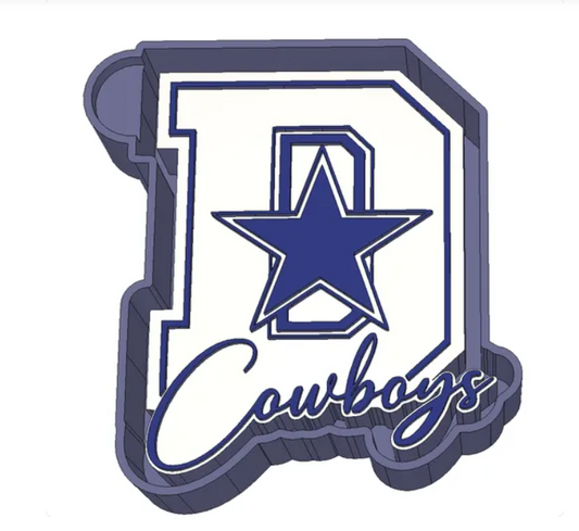Dallas Cowboys Freshie Mold