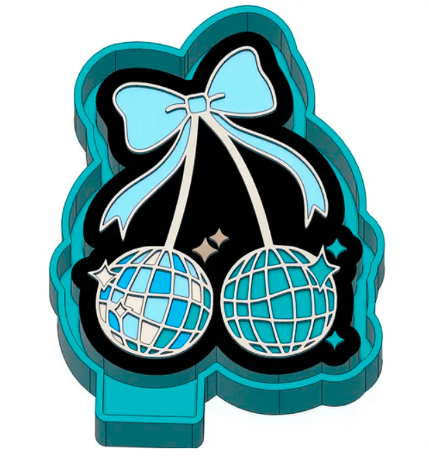 Disco Ball Cherry Freshie Mold