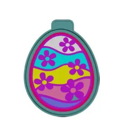 Flower Easter Egg Freshie Mold