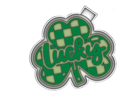 Lucky Shamrock Freshie Mold