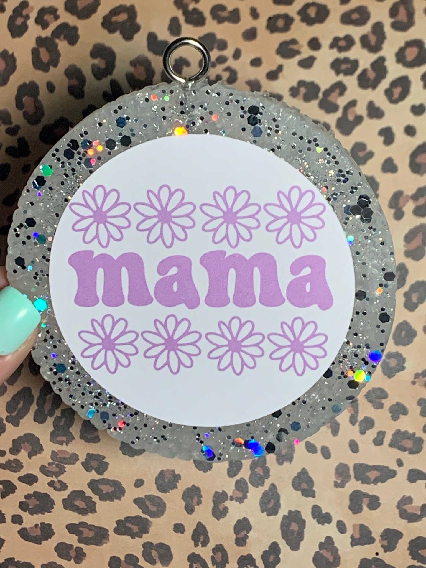 Mama Flower Cardstock Freshie