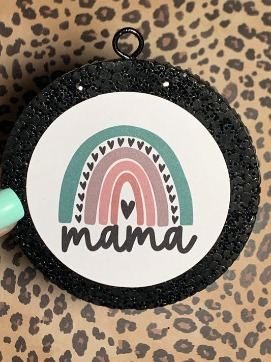 Mama Heart Rainbow Cardstock Freshie