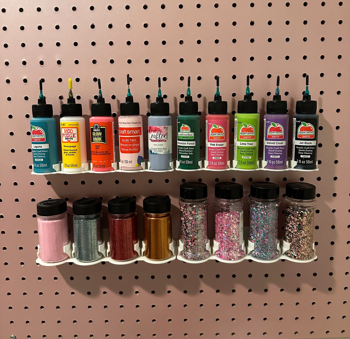 2 oz Paint Bottle Holders for Standard Peg Board