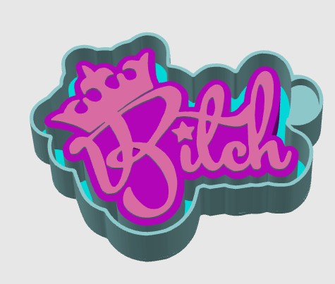 Queen B Freshie Mold