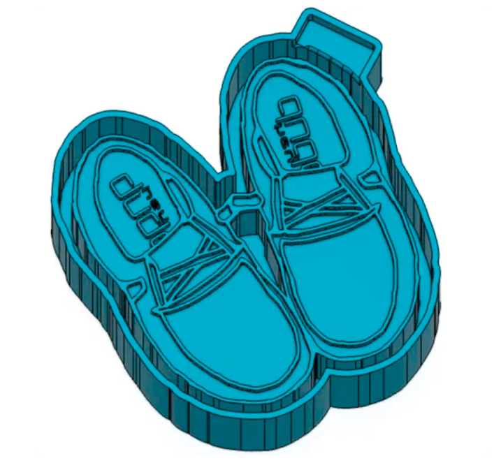 Shoes Freshie Mold