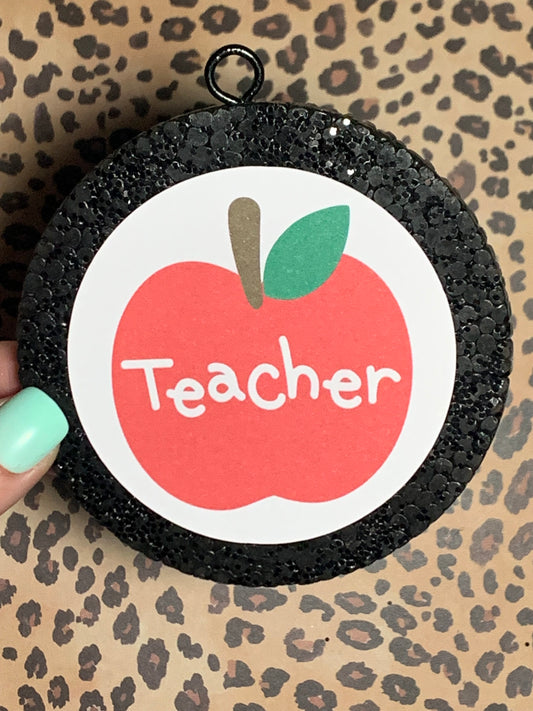 Teacher Apple Cardstock Freshie