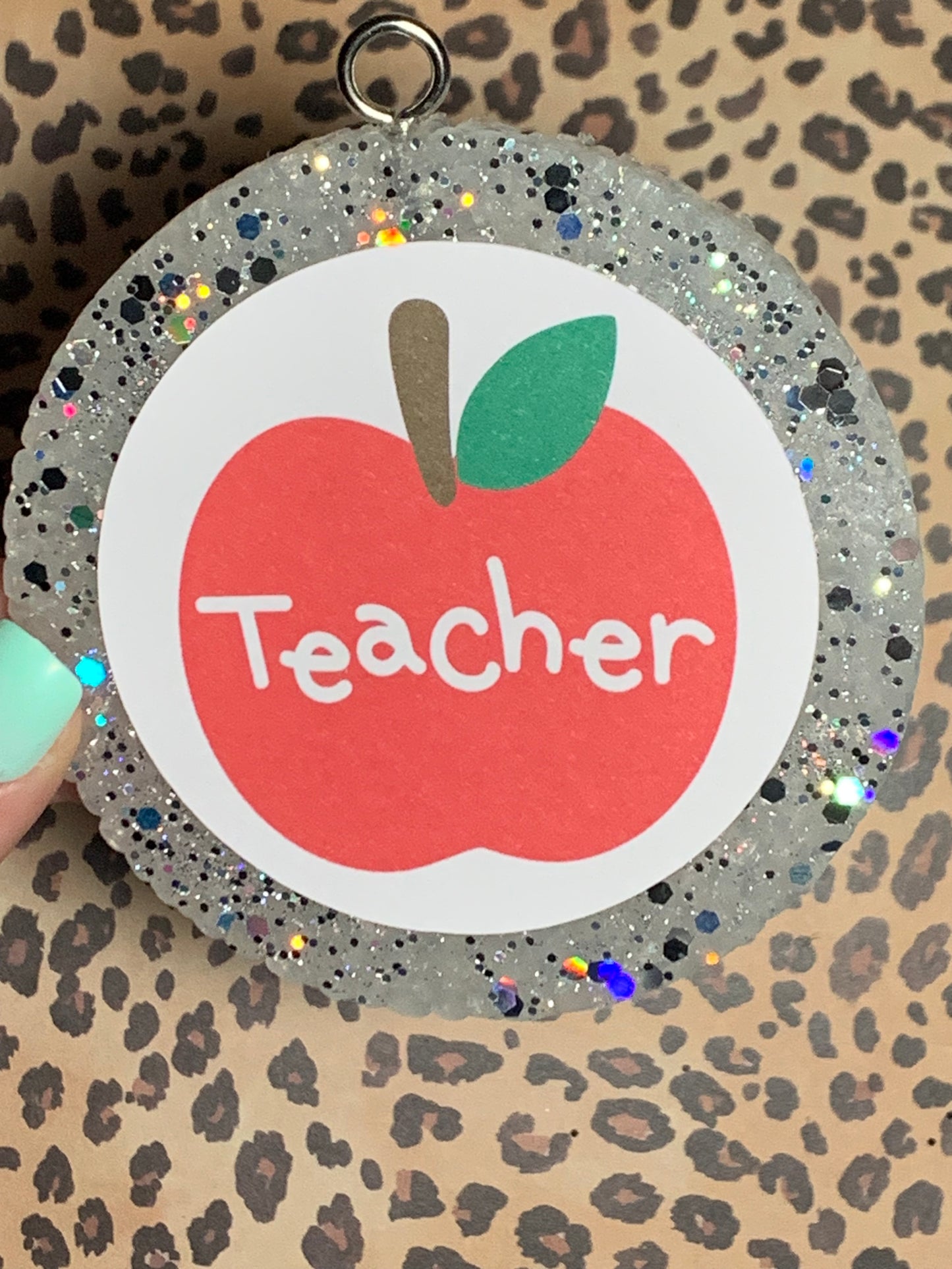 Teacher Apple Cardstock Freshie