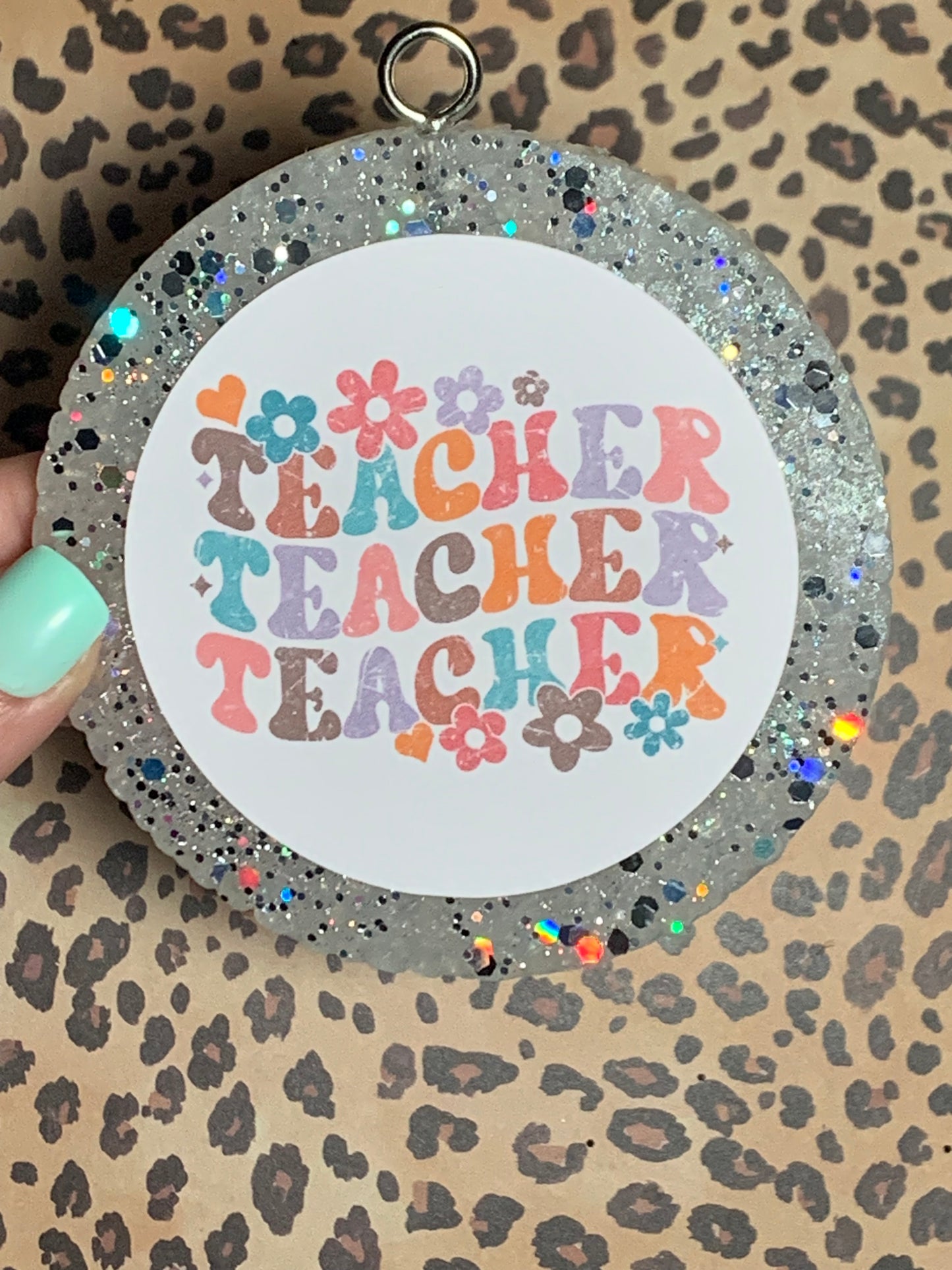 Teacher Flower Cardstock Freshie