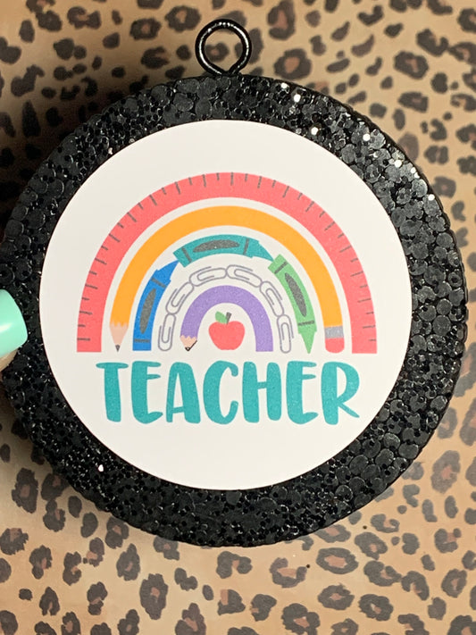 Teacher Rainbow Cardstock Freshie