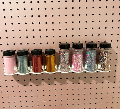 Glitter Holders for Standard Peg Board