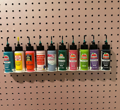 2 oz Paint Bottle Holders for Standard Peg Board