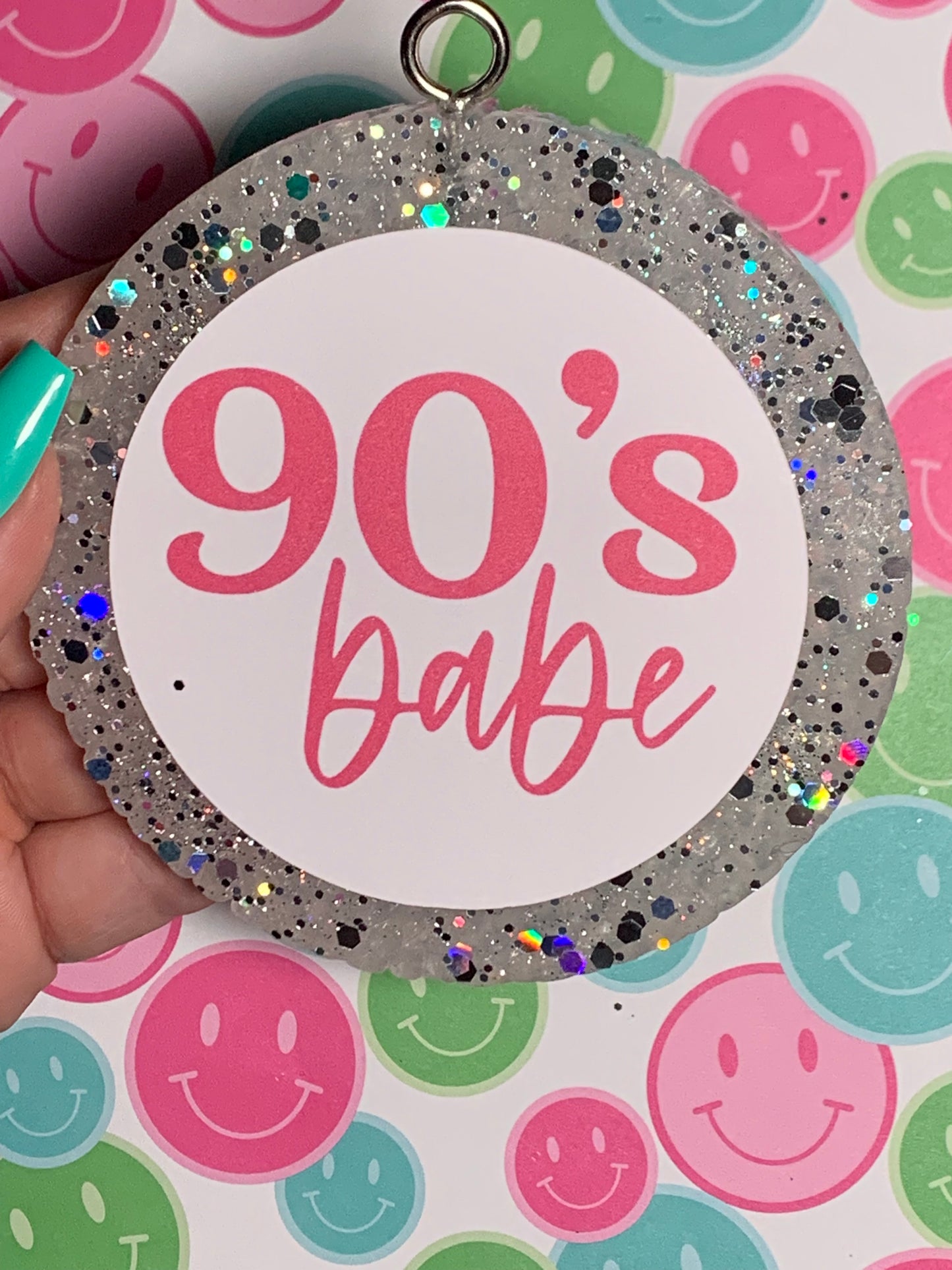 90's Babe Cardstock Freshie