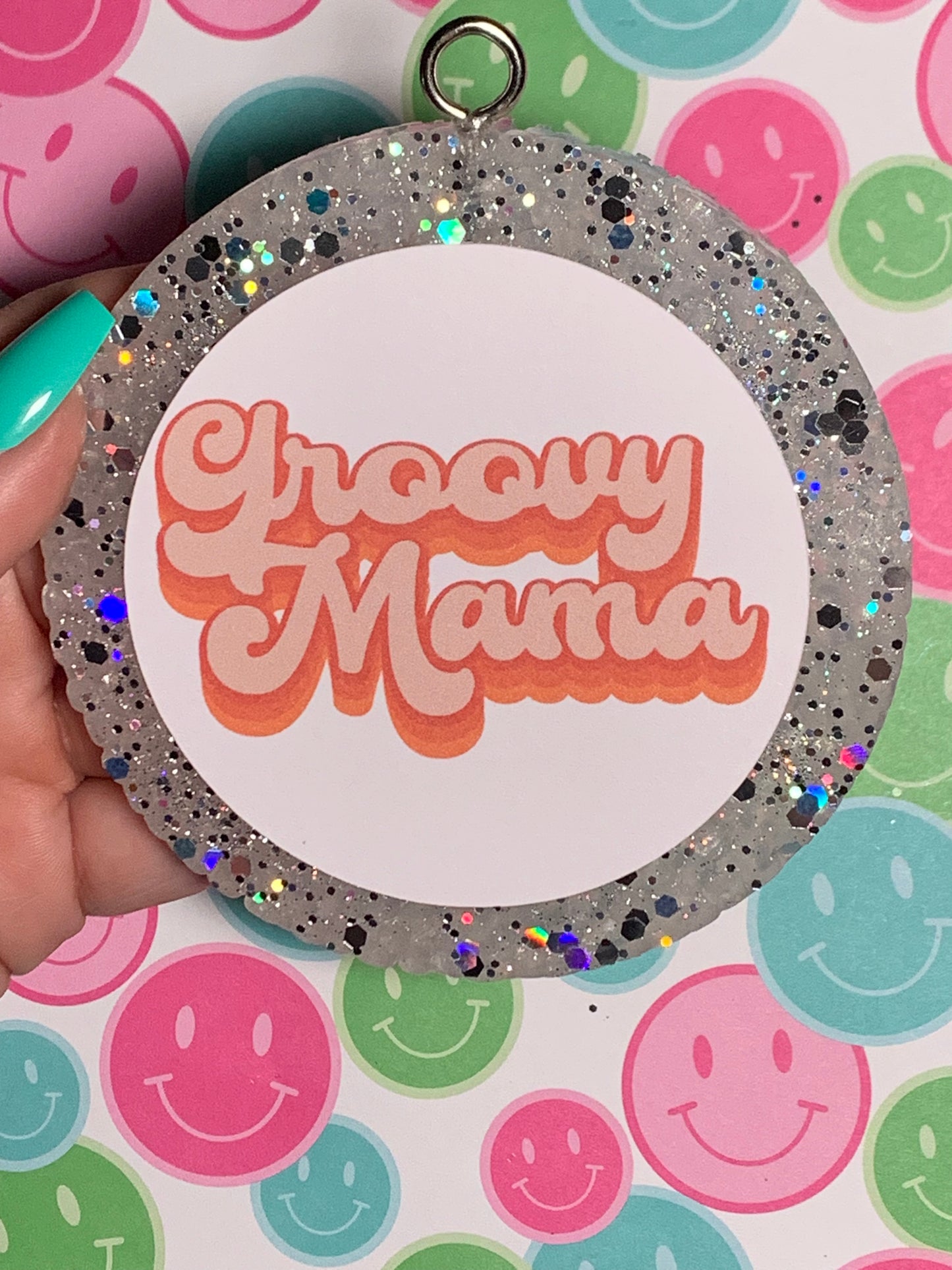 Groovy Mama Cardstock Freshie