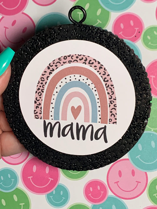 Mama Animal Print Cardstock Freshie