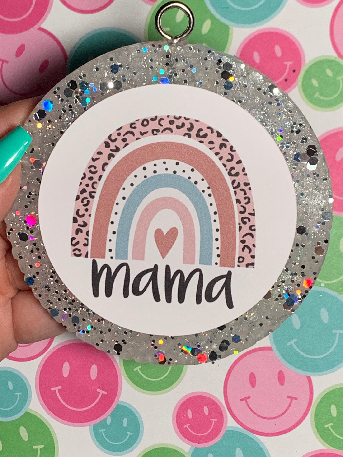 Mama Animal Print Cardstock Freshie