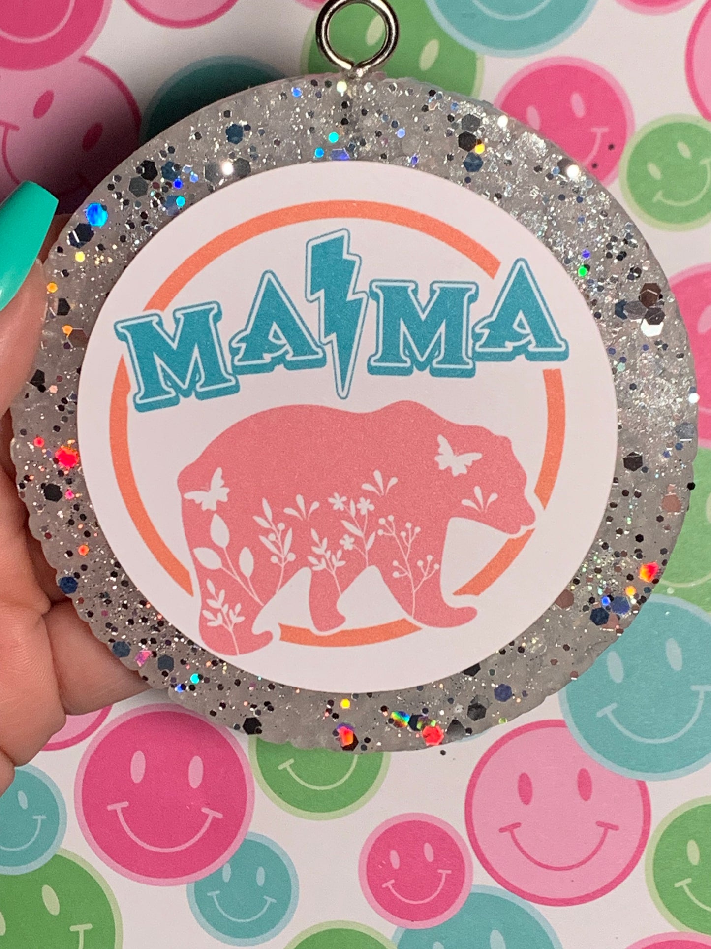 Mama Bear Cardstock Freshie